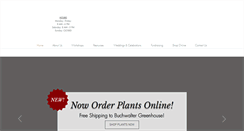Desktop Screenshot of buchwaltergreenhouse.com